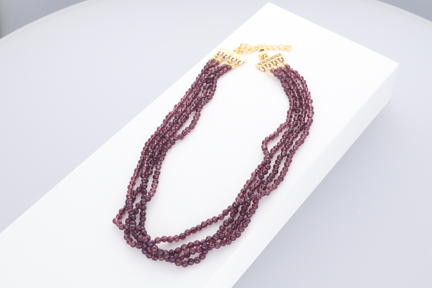 Choker Piedra Buganvilla