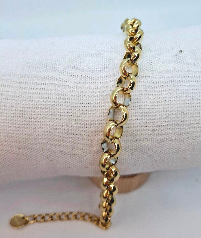 Pulsera Eslabones Redondos