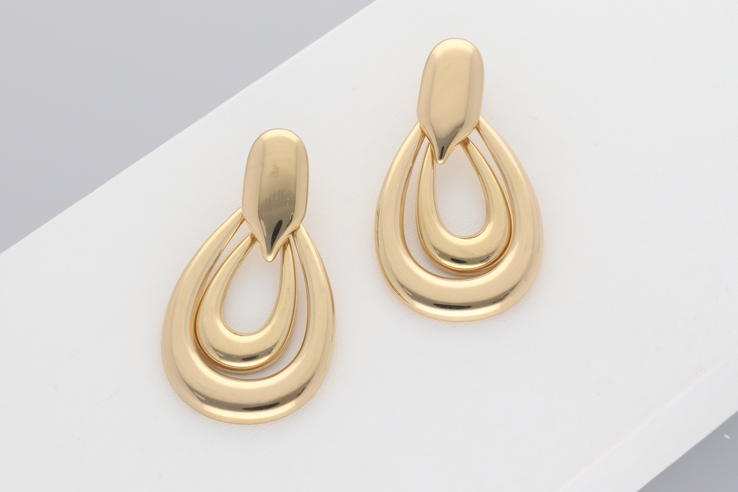 Pendientes Doble Ovalados